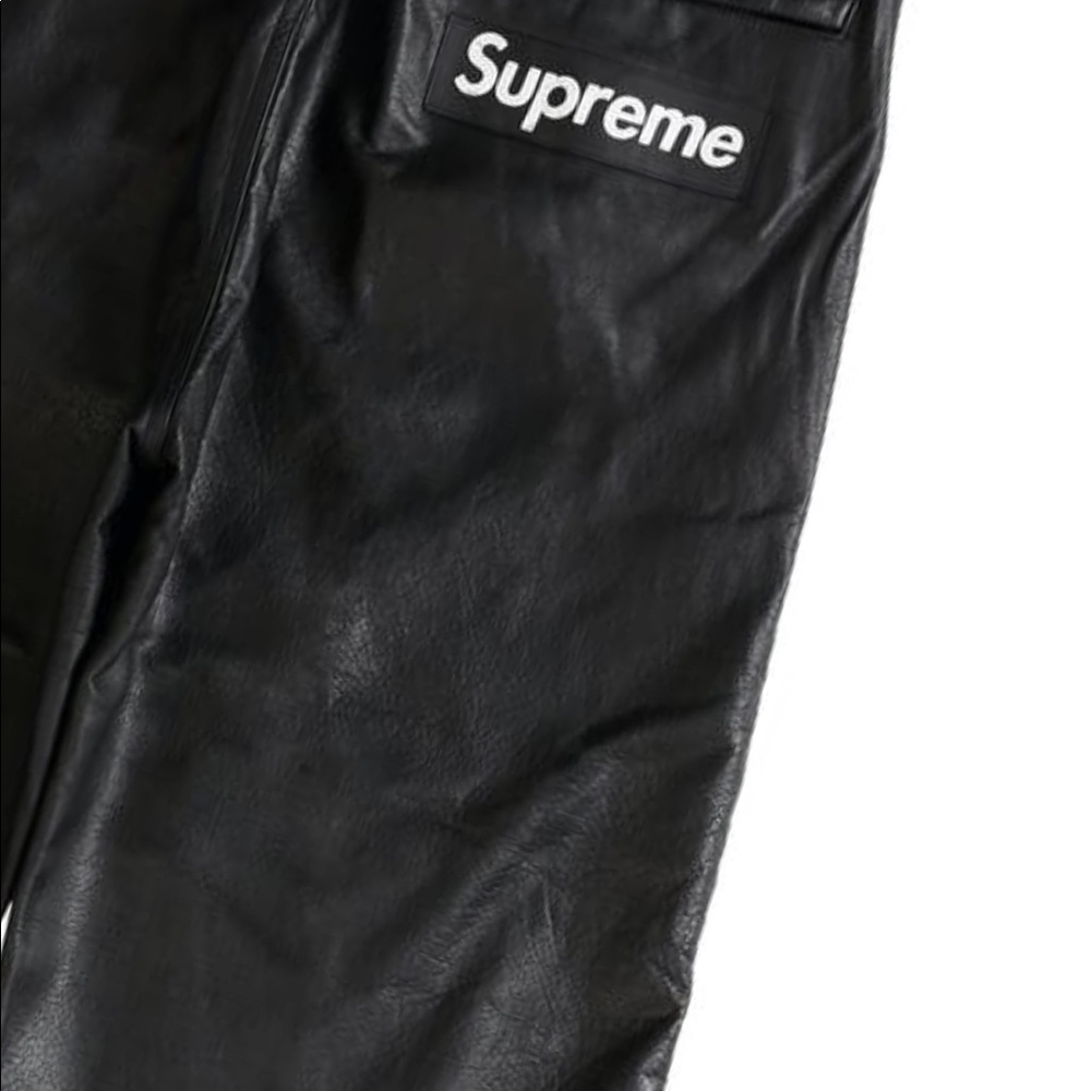 Supreme Nike leather pants